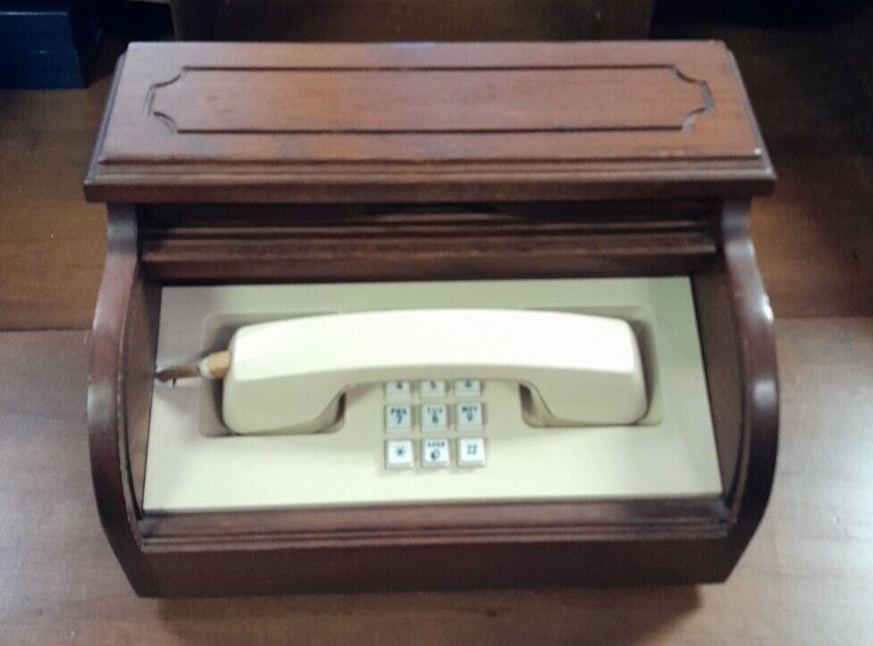 Vintage Western Electric Executive Push Button Desktop Hidden Phone 