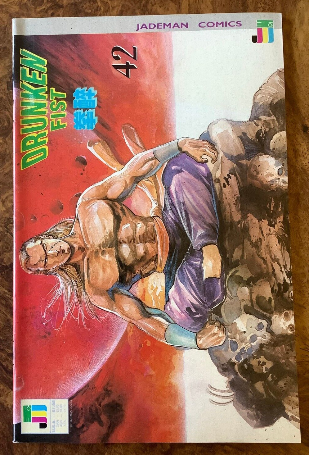 Drunken Fist 42 VF/NM Jademan Manga 1992 Martial Arts