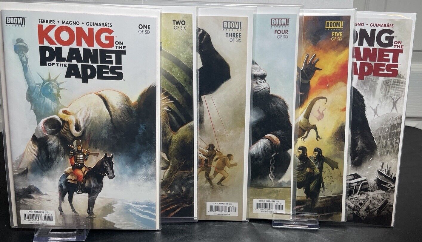 Kong on the Planet of the Apes (2018 Boom) #1-6 Full Set #1-2-3-4-5-6 Comic Lot
