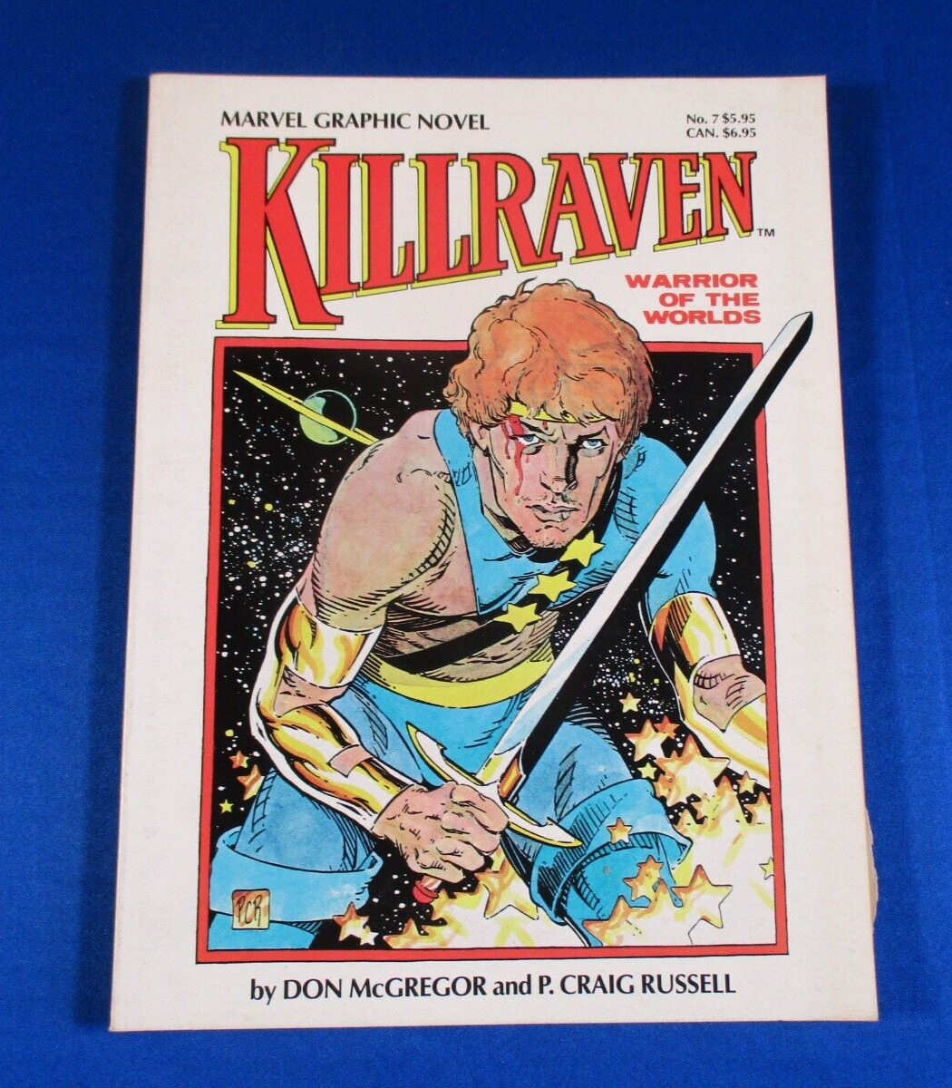 Killraven Warrior of the Worlds Marvel Graphic Novel 1983 Good Condition