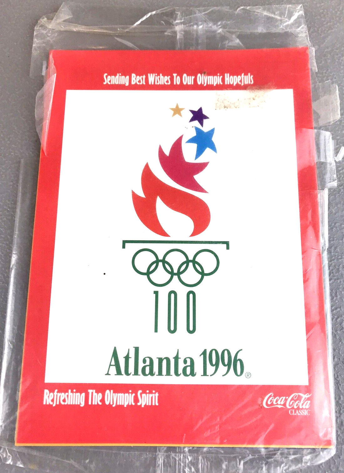 1996 Olympics Atlanta, GA COCA COLA Coke Postcards Set Advertising Premium COKE