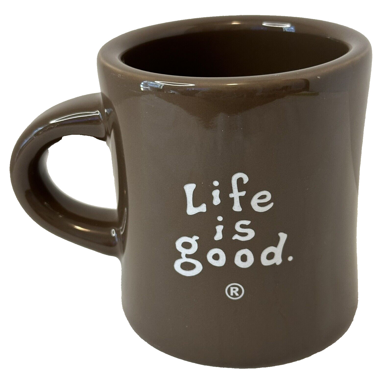 Life is Good-Home-Brown Mug/Cup Do What you Like, Like what you do. Heavy Diner