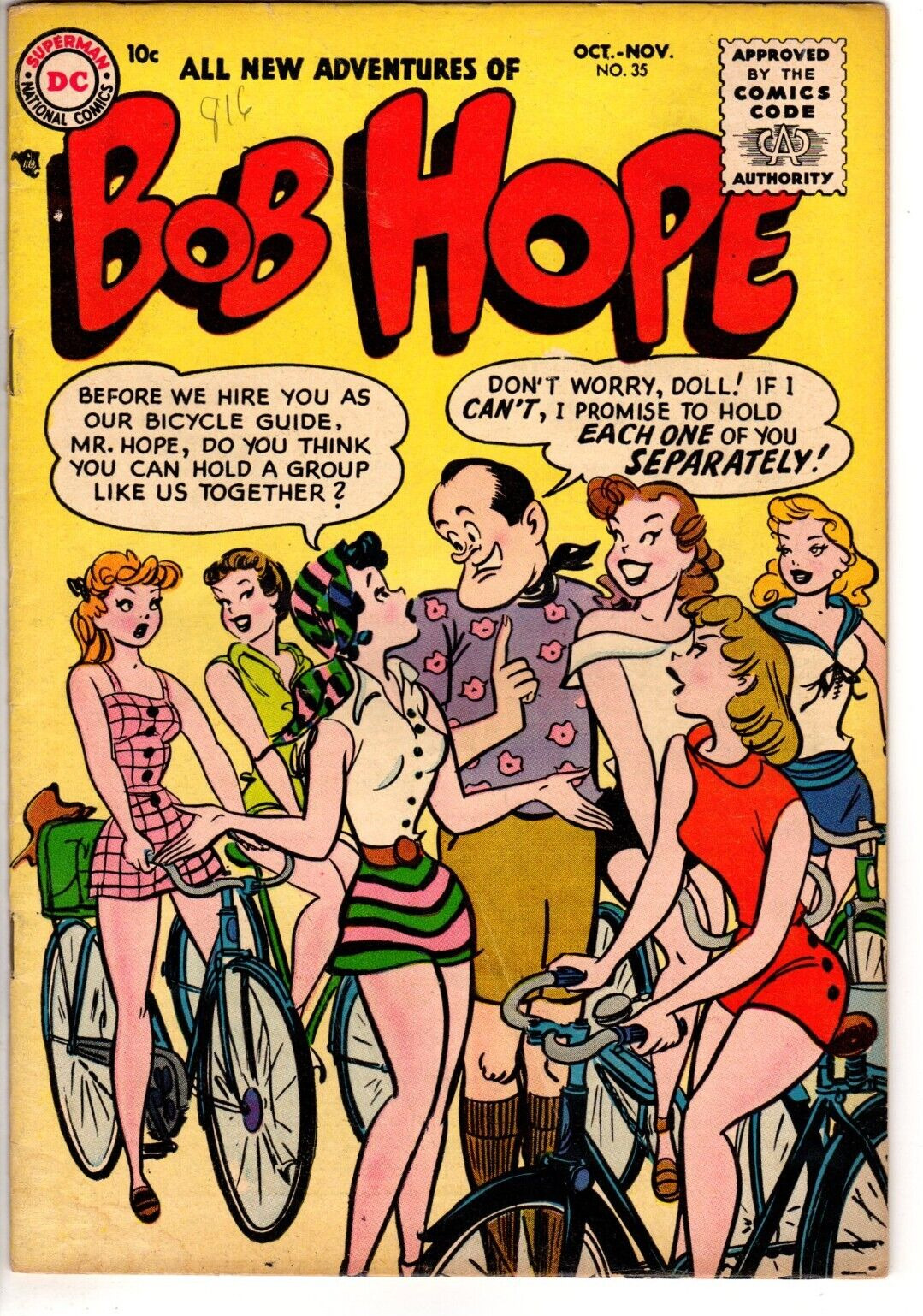 Adventures of Bob Hope # 35 (VG+ 4.5) 1955. GGA