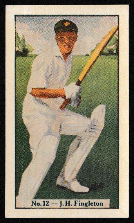 Boys Captain - J.H. Fingleton (New South Wales) - \'Australian Cricketers\' (1938)