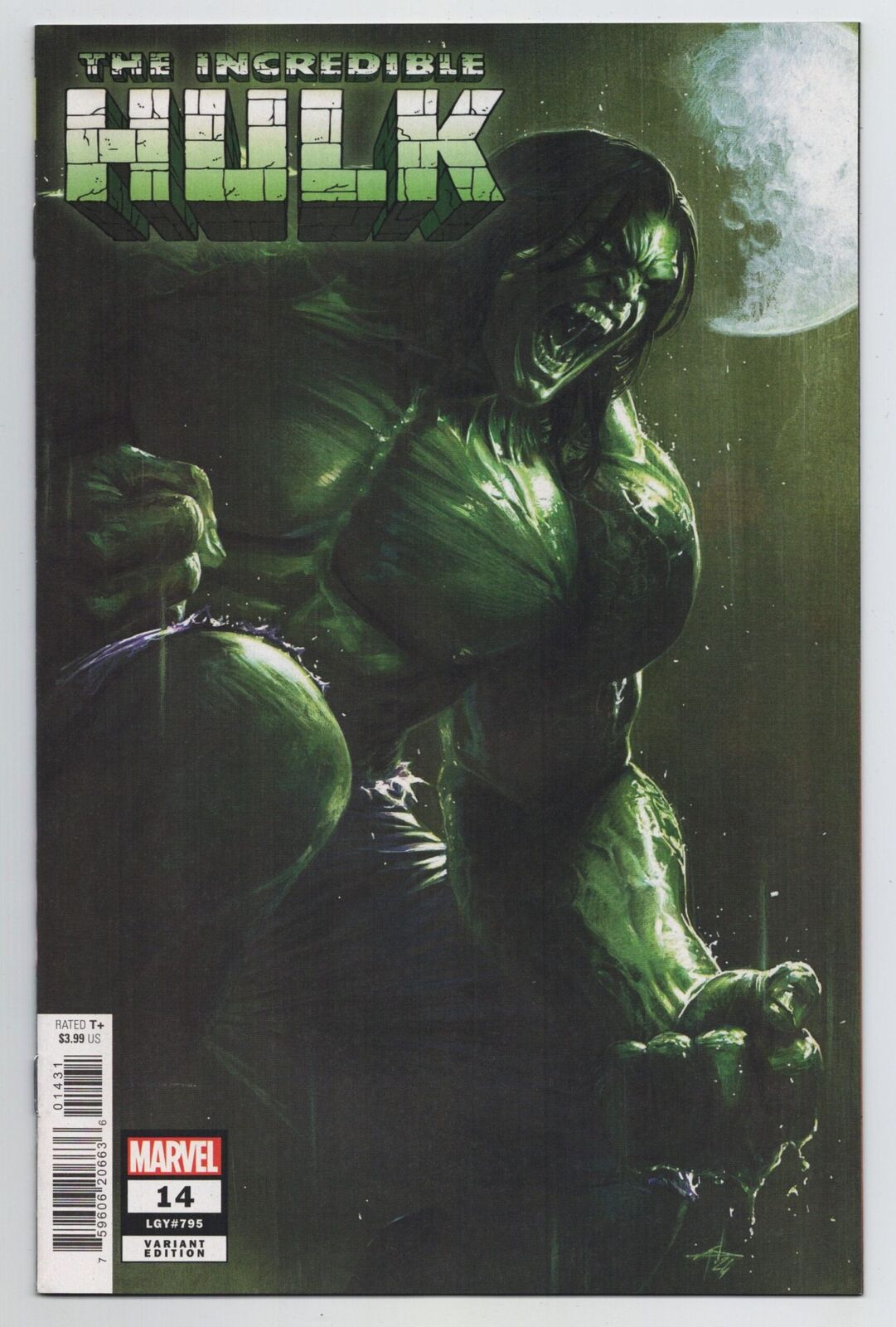 Incredible Hulk #14 Dell Otto Variant (Marvel, 2024) VF/NM