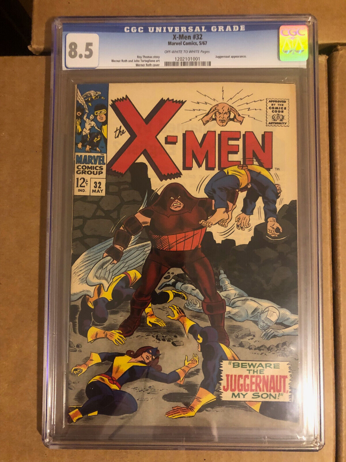 X-Men #32 CGC 8.5 1967 Part of Marvel's Legendary Silver Age  w/Ins