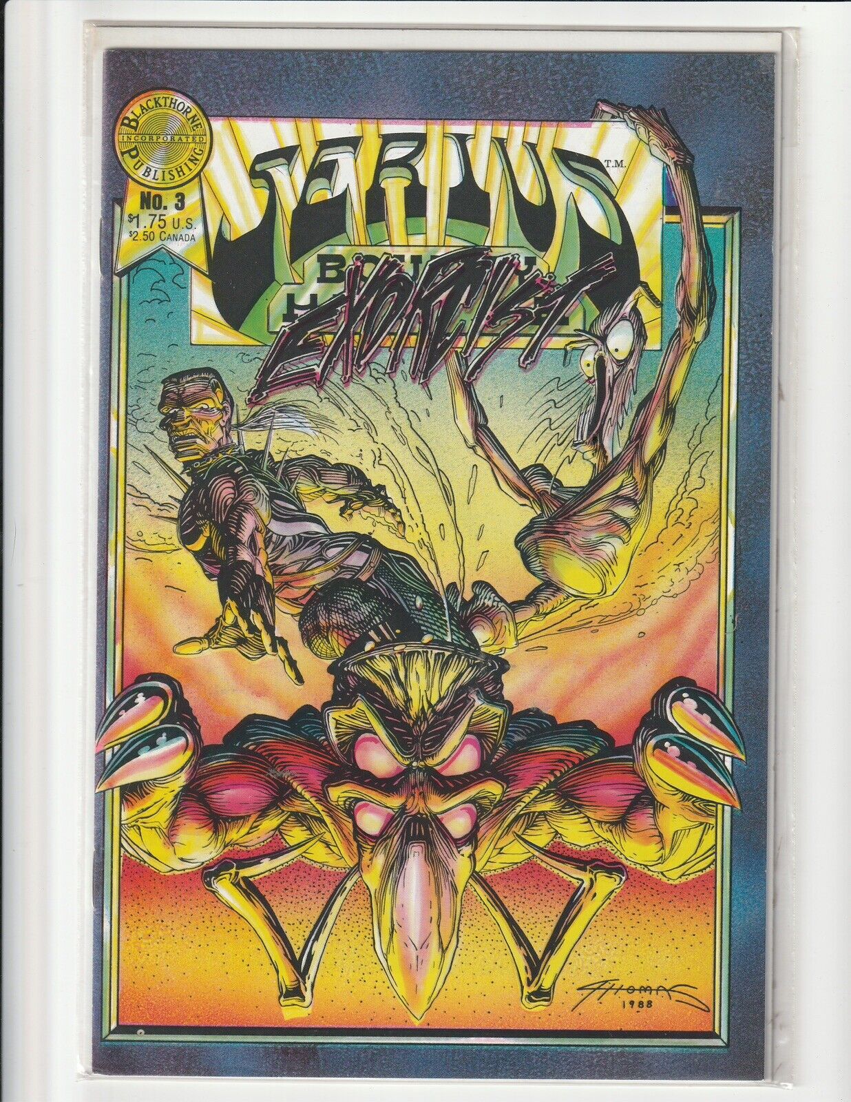 Serius Bounty Hunter #3 - Blackthorne Comics 1987