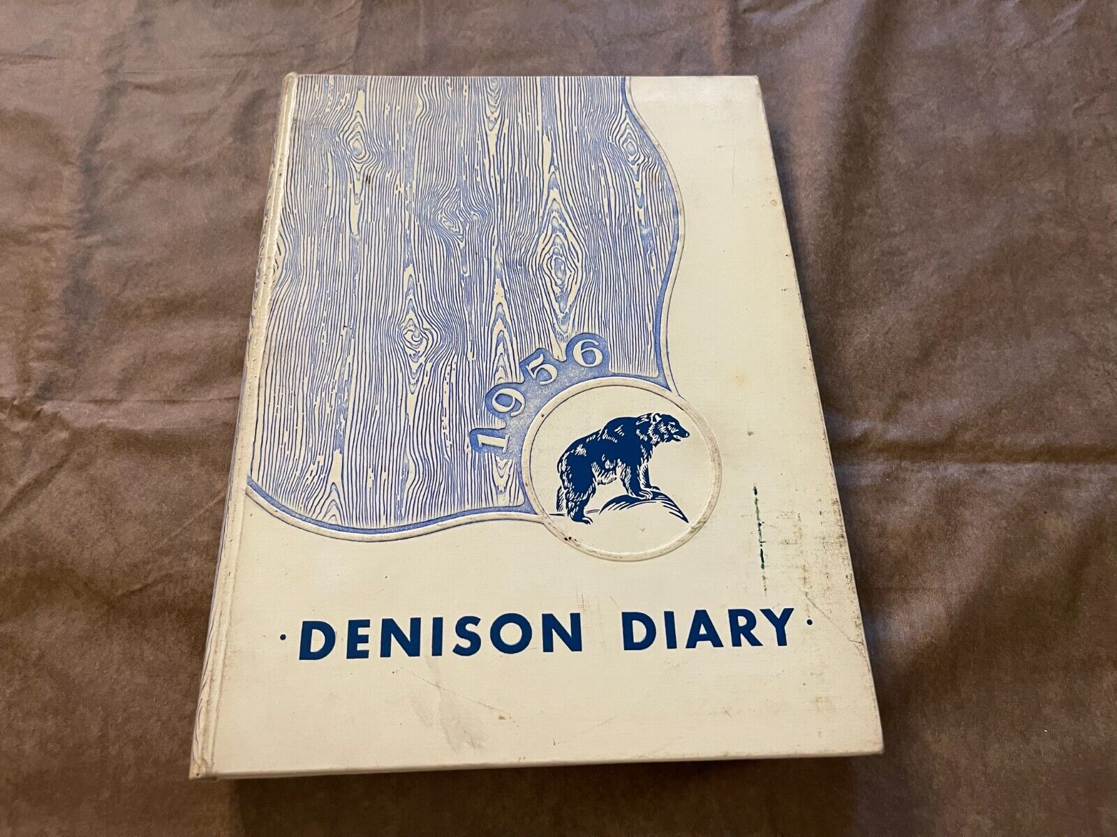 1956 DENISON RURAL HIGH SCHOOL annual yearbook (CARDINAL) DENISON KANSAS