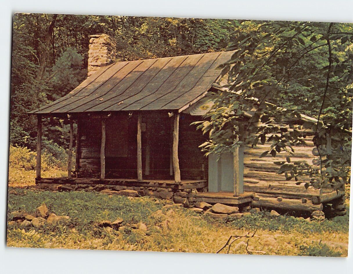 Postcard Corbin Cabin Shenandoah National Park Virginia USA
