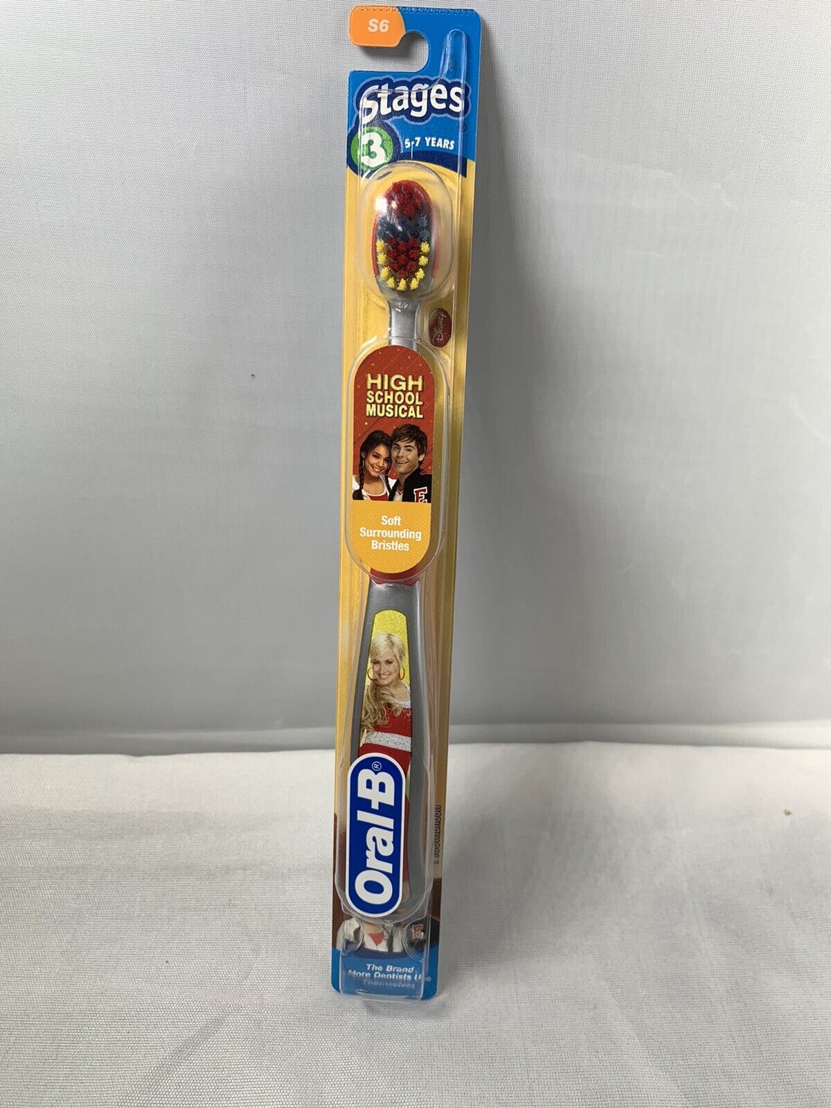 NOS HIGH SCHOOL MUSICAL ORAL B TOOTHBRUSH Stages 3 HSM 5-7 Yrs. Dental Oral Care