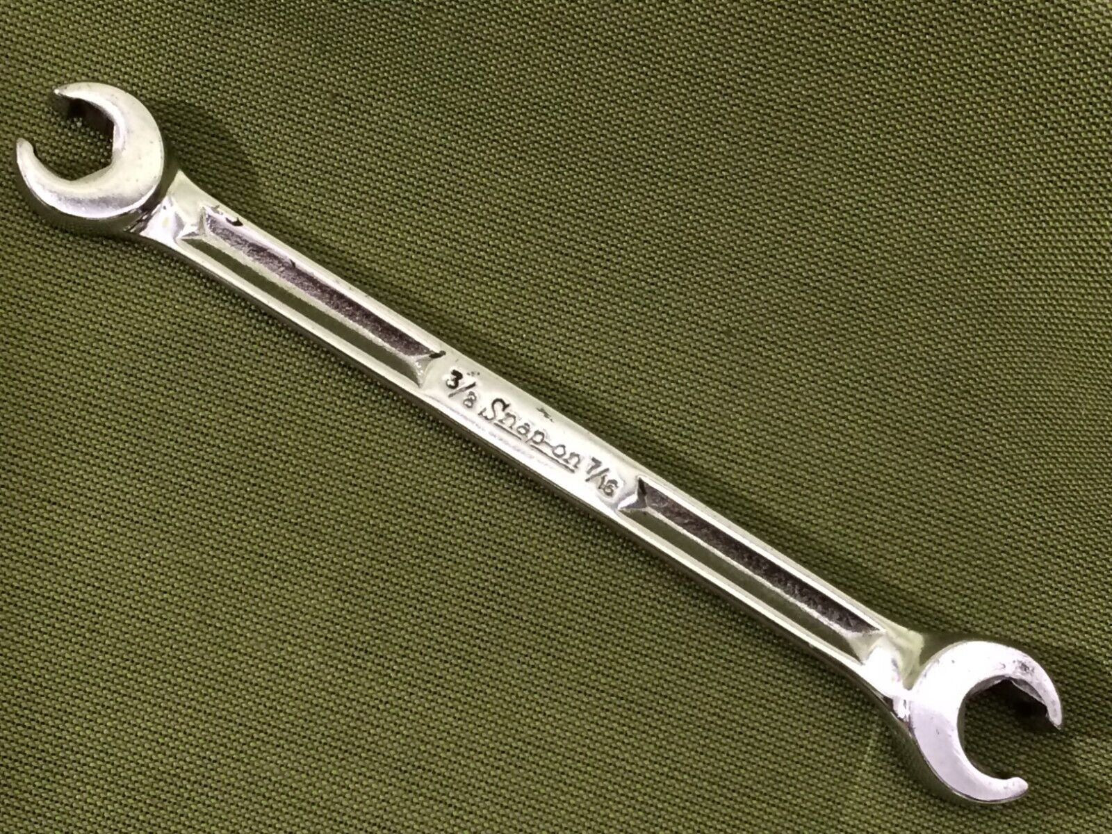 SNAP-ON RXH 1214S USA DOUBLE END 6 POINT FLARE NUT WRENCH 3/8\