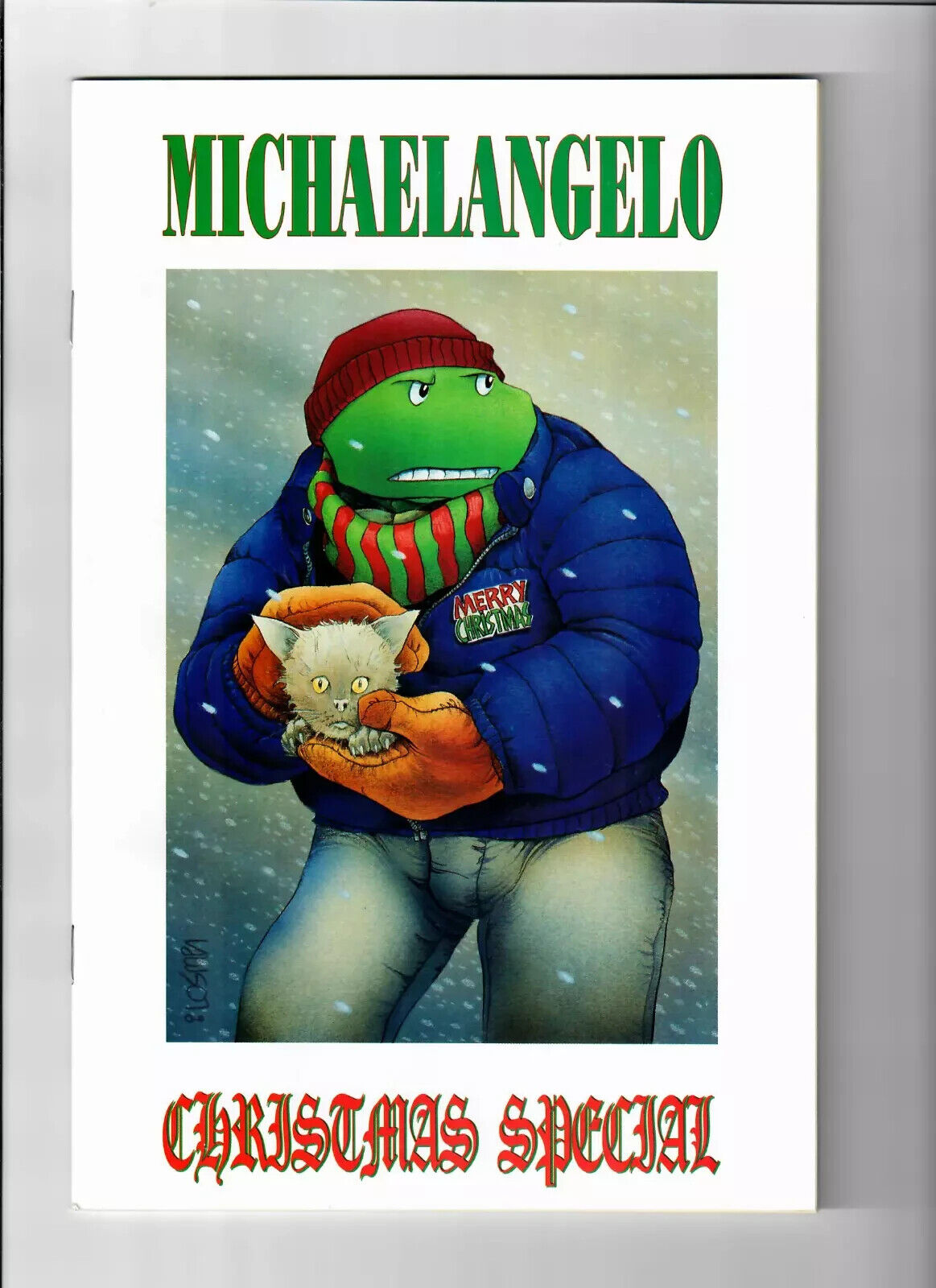 Teenage Mutant Ninja Turtles - MICHAELANGELO Christmas Special Dec 1990