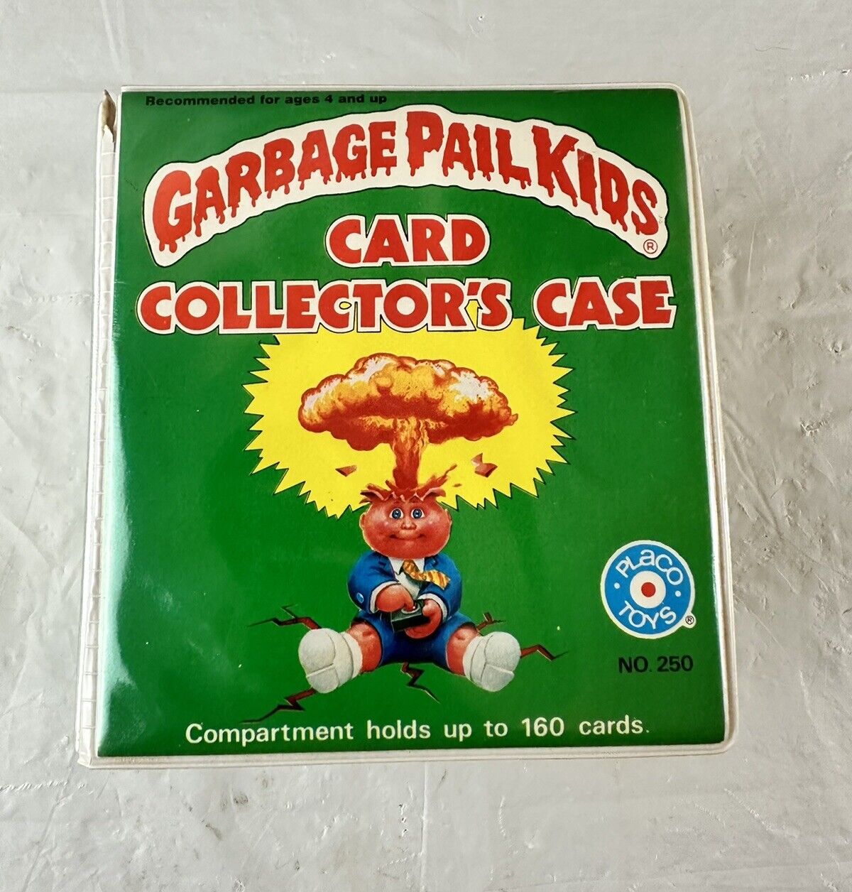 Garbage Pail Kids 1986 Card Collector\'s Case Placo Toys Vintage Topps GPK 