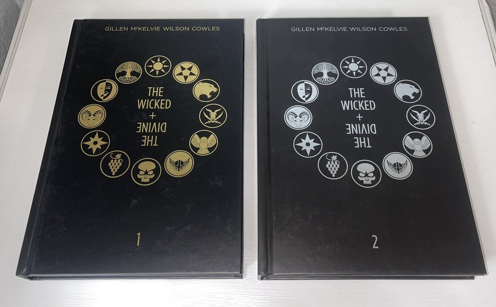 The Wicked + The Divine Volume 1 and 2  Image Comics Hardcovers Out Of Print