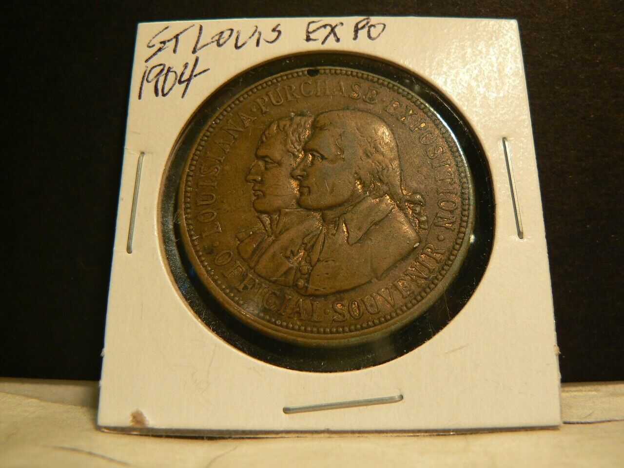 1904 Large Bronze St. Louis Louisiana Purchase Exposition Medal