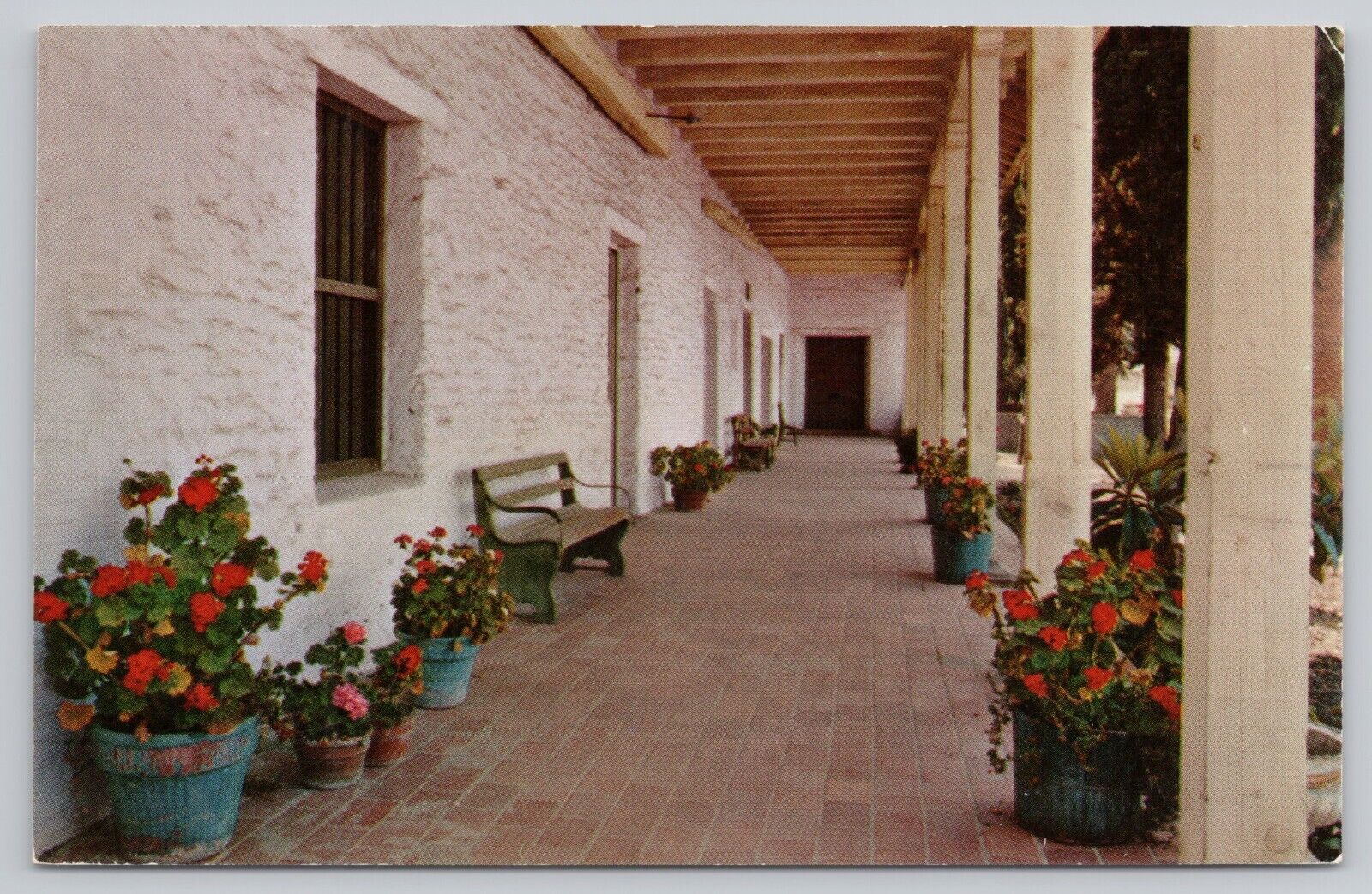 Fremont California, Mission San Jose de Guadalupe, Vintage Postcard