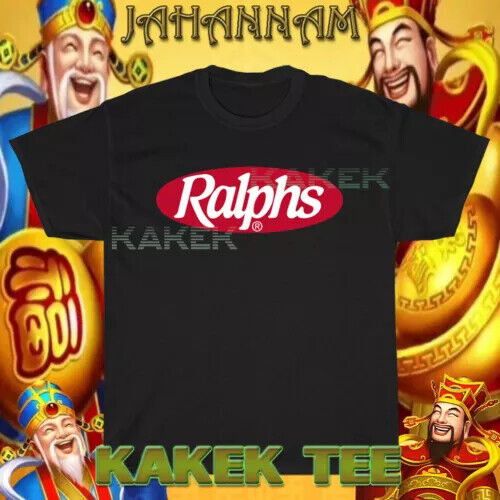 New RALPHS Supermarket Grocery Store Logo Men\'s T-Shirt USA Funny Size S to 5XL