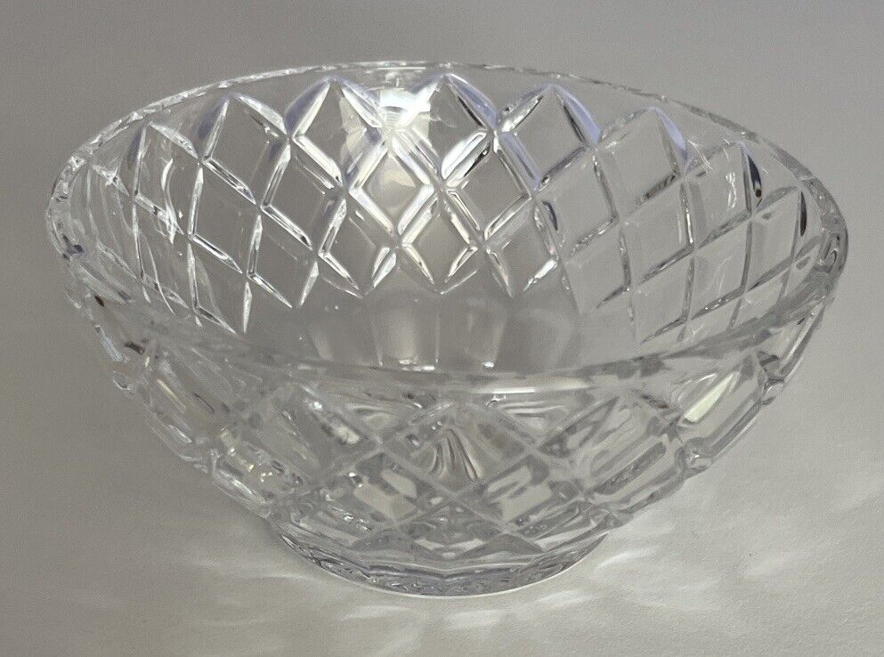Lenox Collections Crystal Diamond 5” Diameter Glass Crystal Bowl