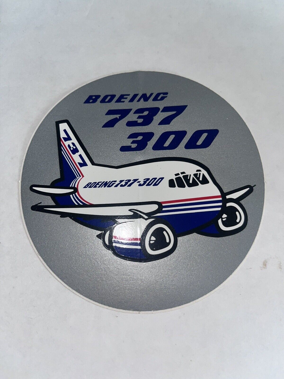 Vintage Boeing 757 4” Sticker Decal NOS Aviation Collectible