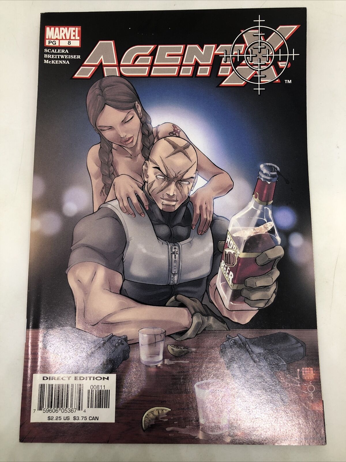 AGENT X #8 2003 Marvel Comic Book