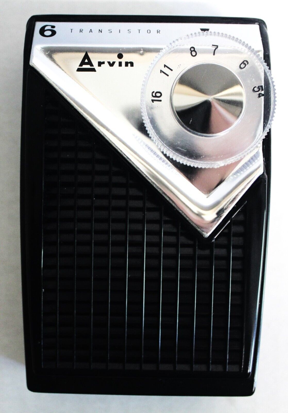 Vintage Arvin 67R09 AM Transistor Radio, TESTED great working order