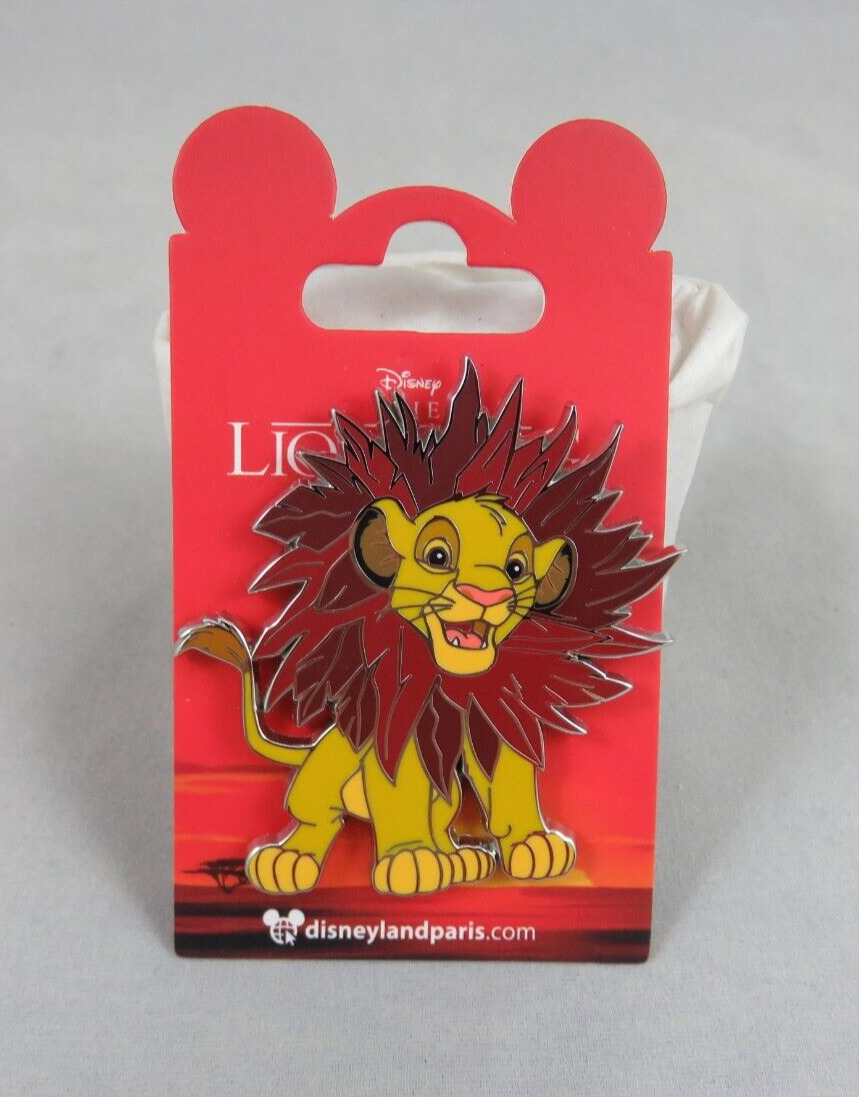 Disney Disneyland Paris Pin - King Simba - Sunburst Collar - The Lion King