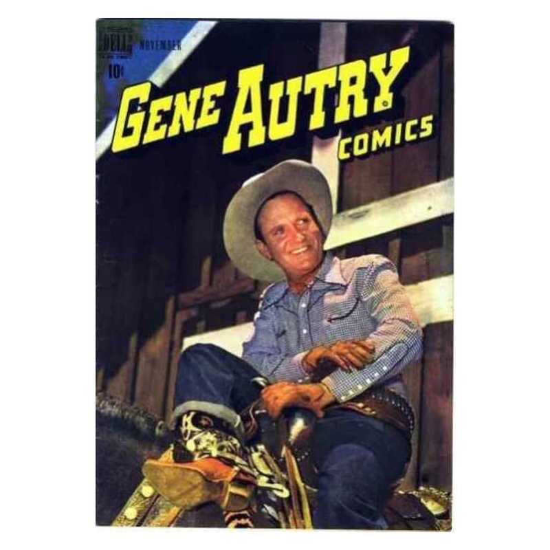Gene Autry Comics (1946 series) #21 in Fine condition. Dell comics [i
