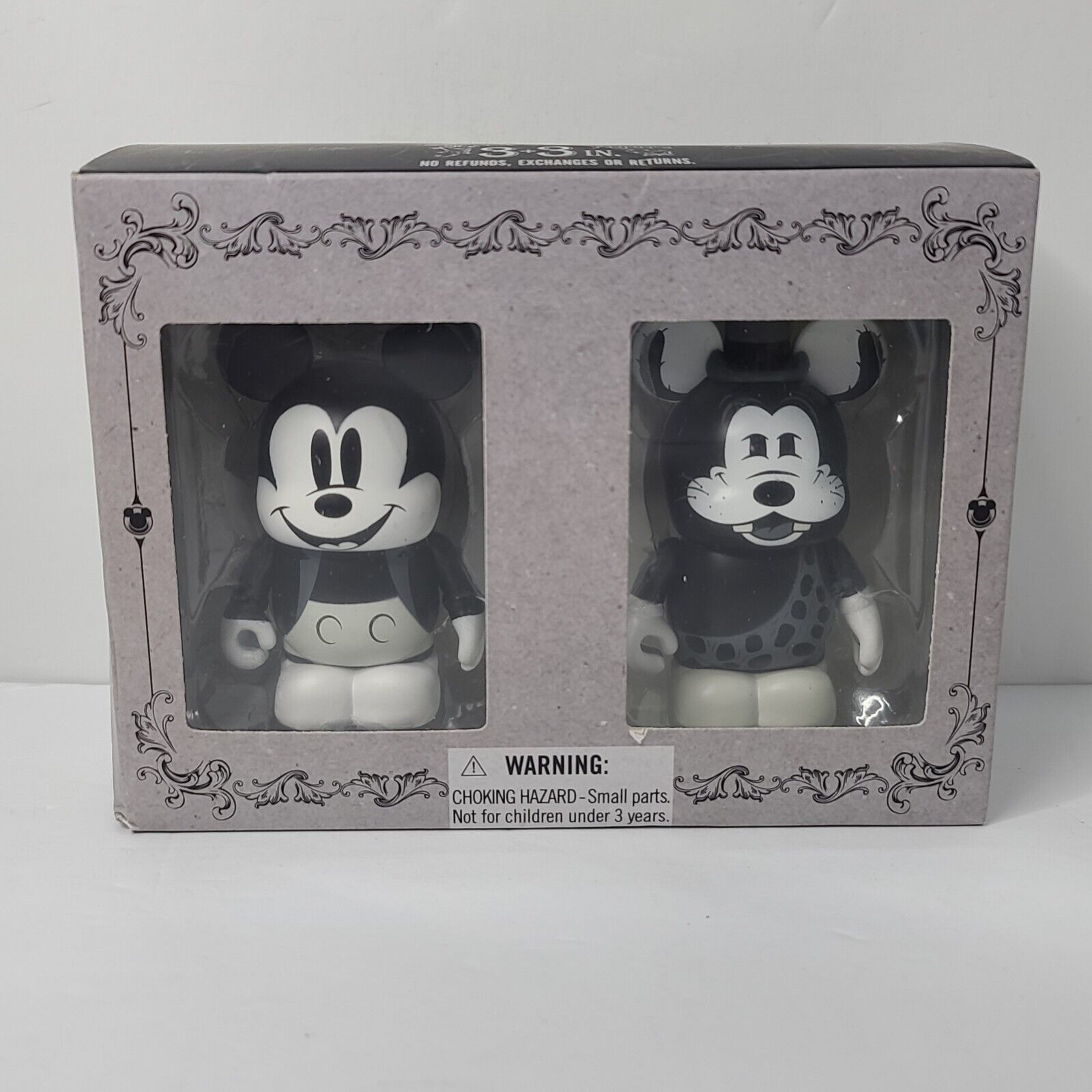 Disney Parks Classic Mickey Mouse and Goofy Vinylmation Limited Edition Toy READ
