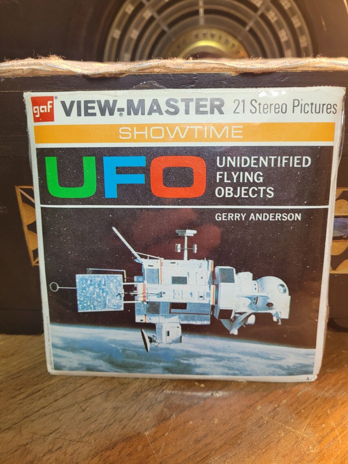 Vintage View-Master UFO Unidentified Flying Objects  3 Reels Packet 