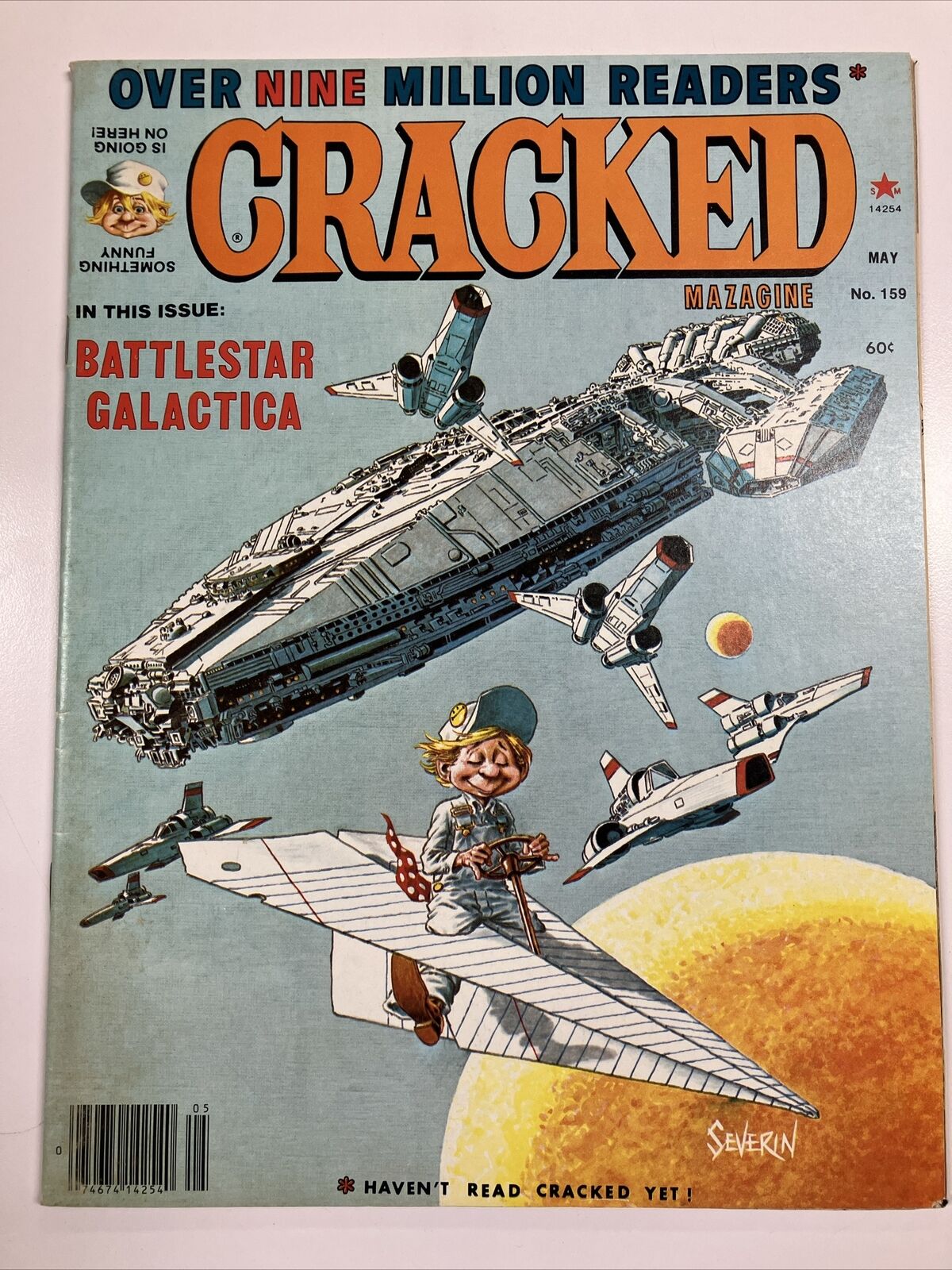 Cracked Magazine #159 1979 VG/Fine By Major Magazines Battlestar Galactica