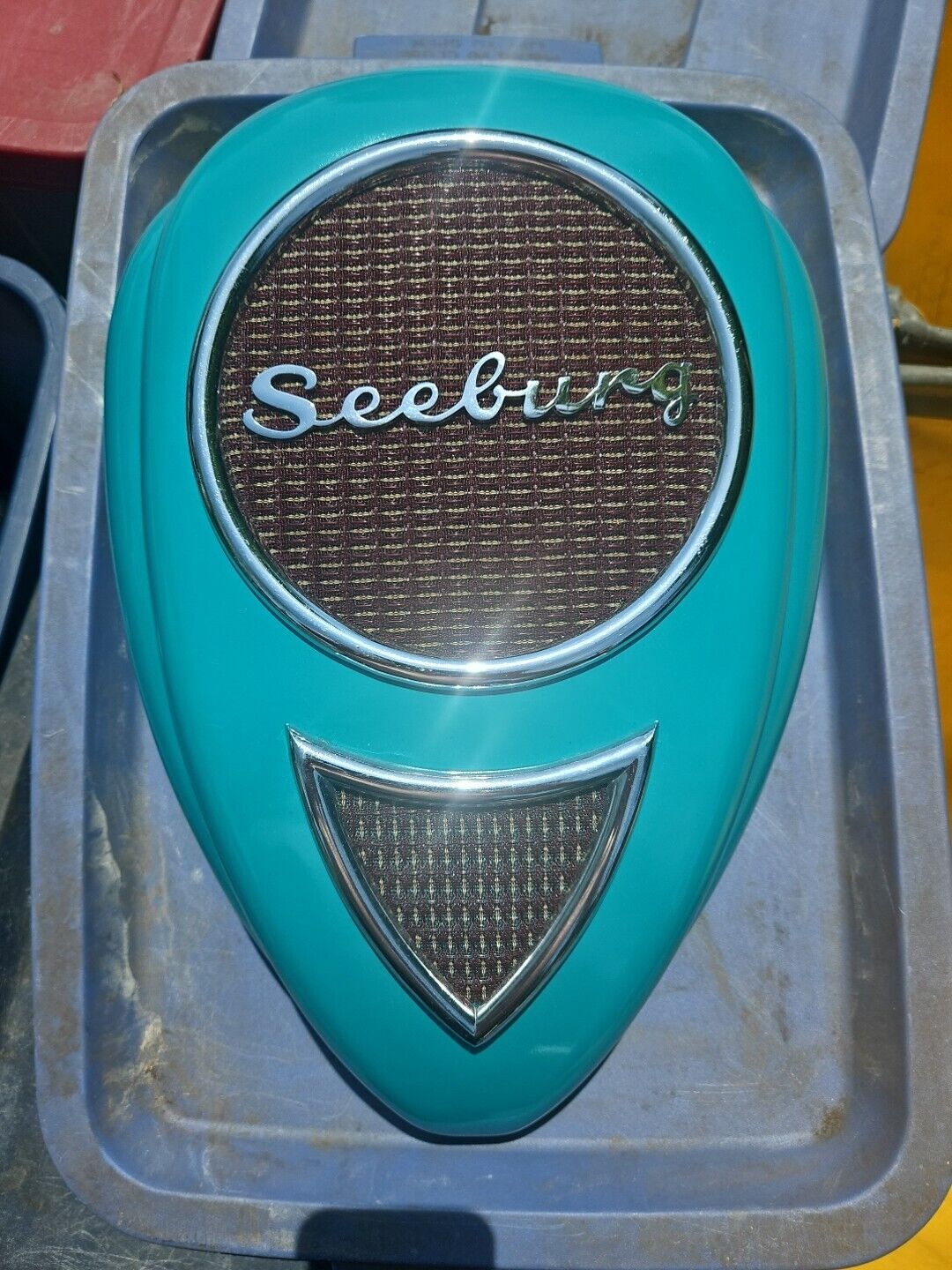 Seeburg Teardrop Wallbox Jukebox Speaker Working Model 8300-B Detroit 