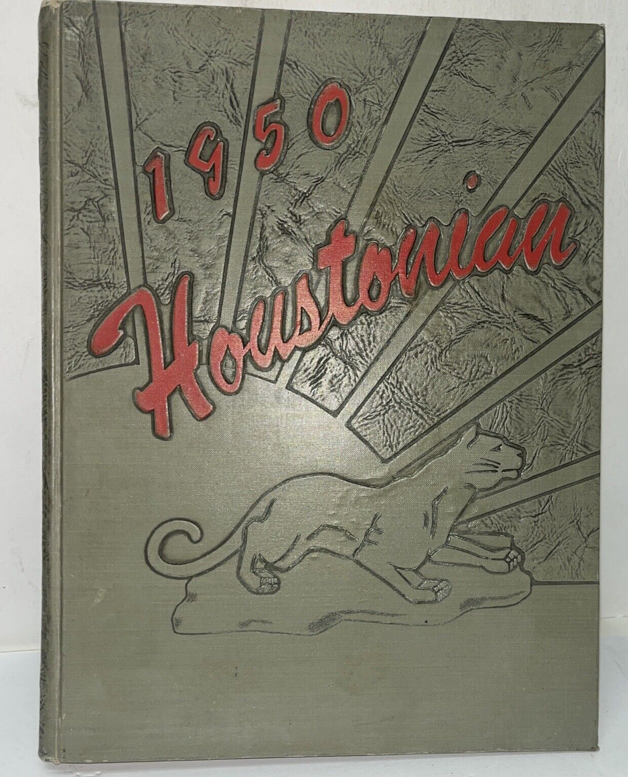 1950 University of Houston Texas Houstonian Yearbook College Sports Ads Clubs