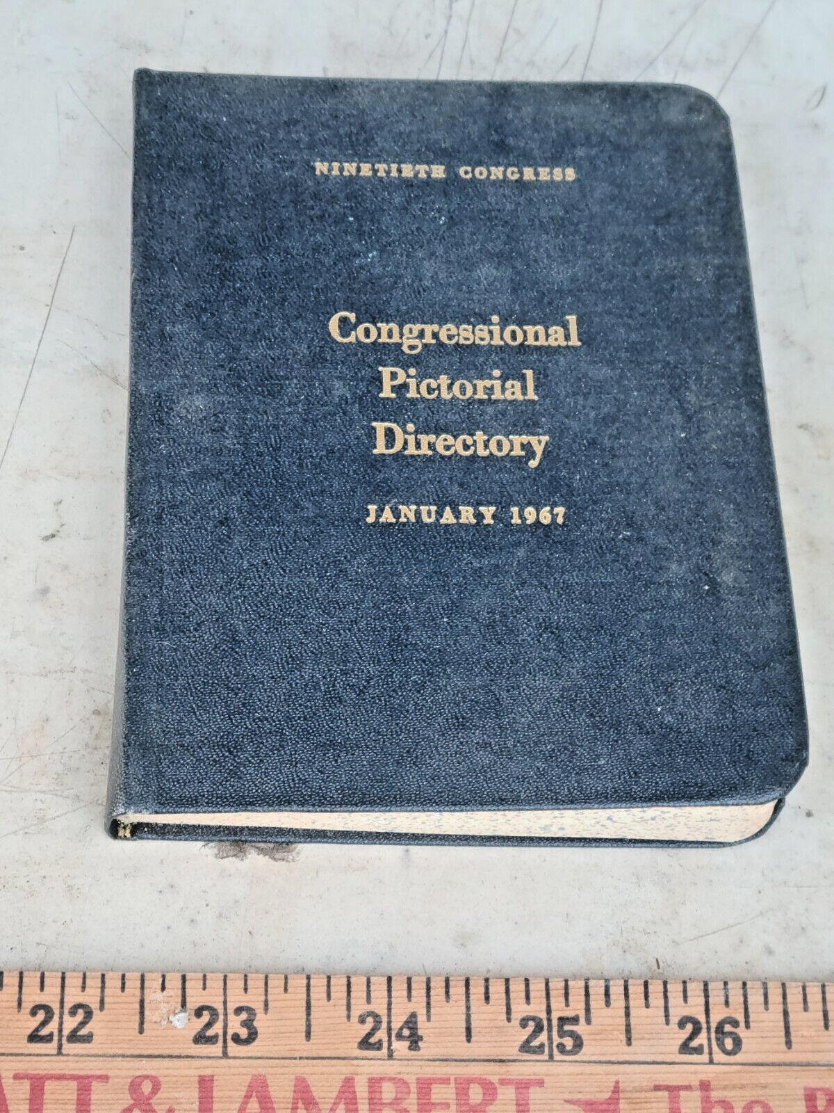 Congressional Pictorial Directory January 1967 Nintieth Congress