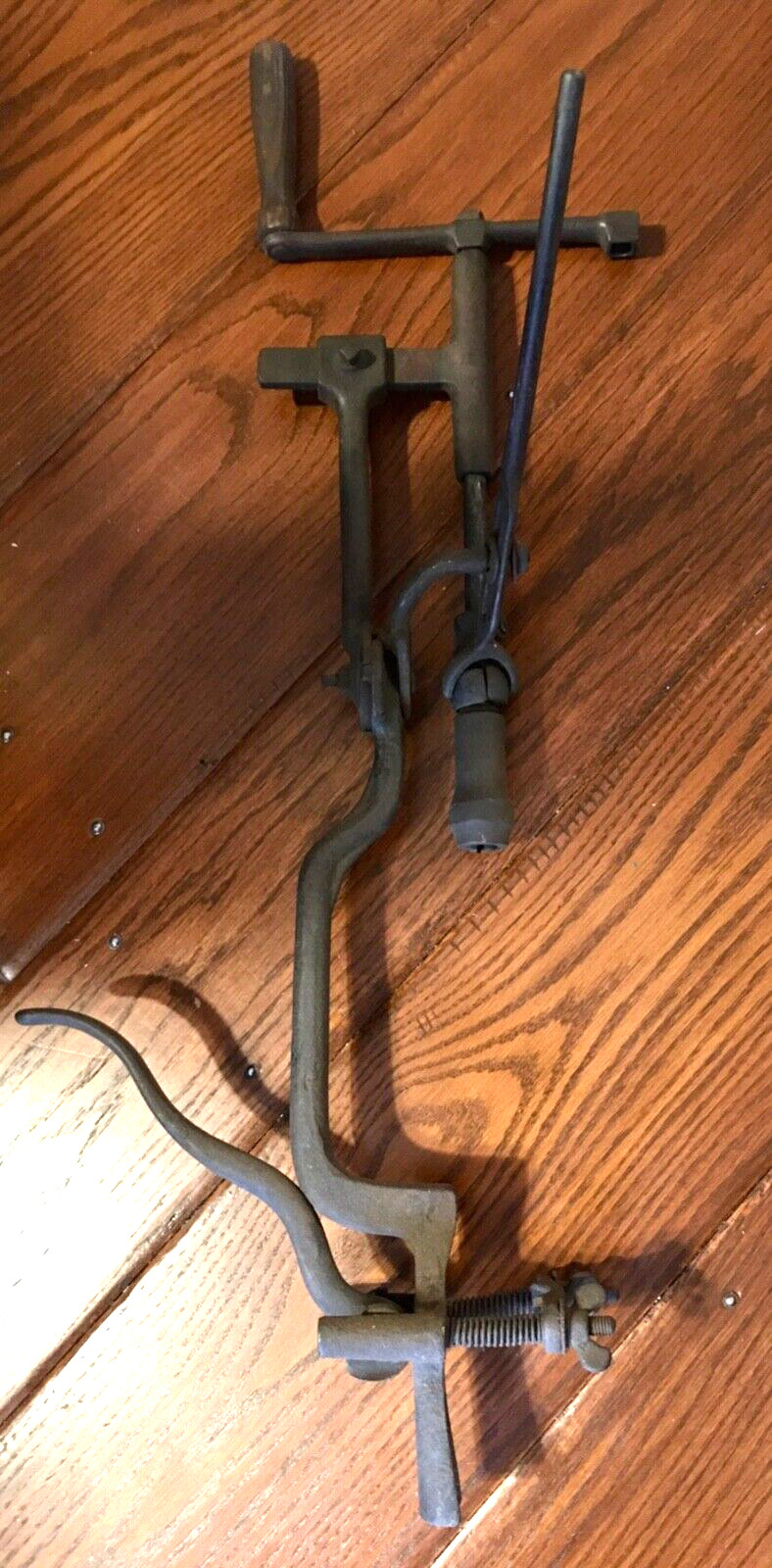 Rare Antique Hand Crank Drill Press