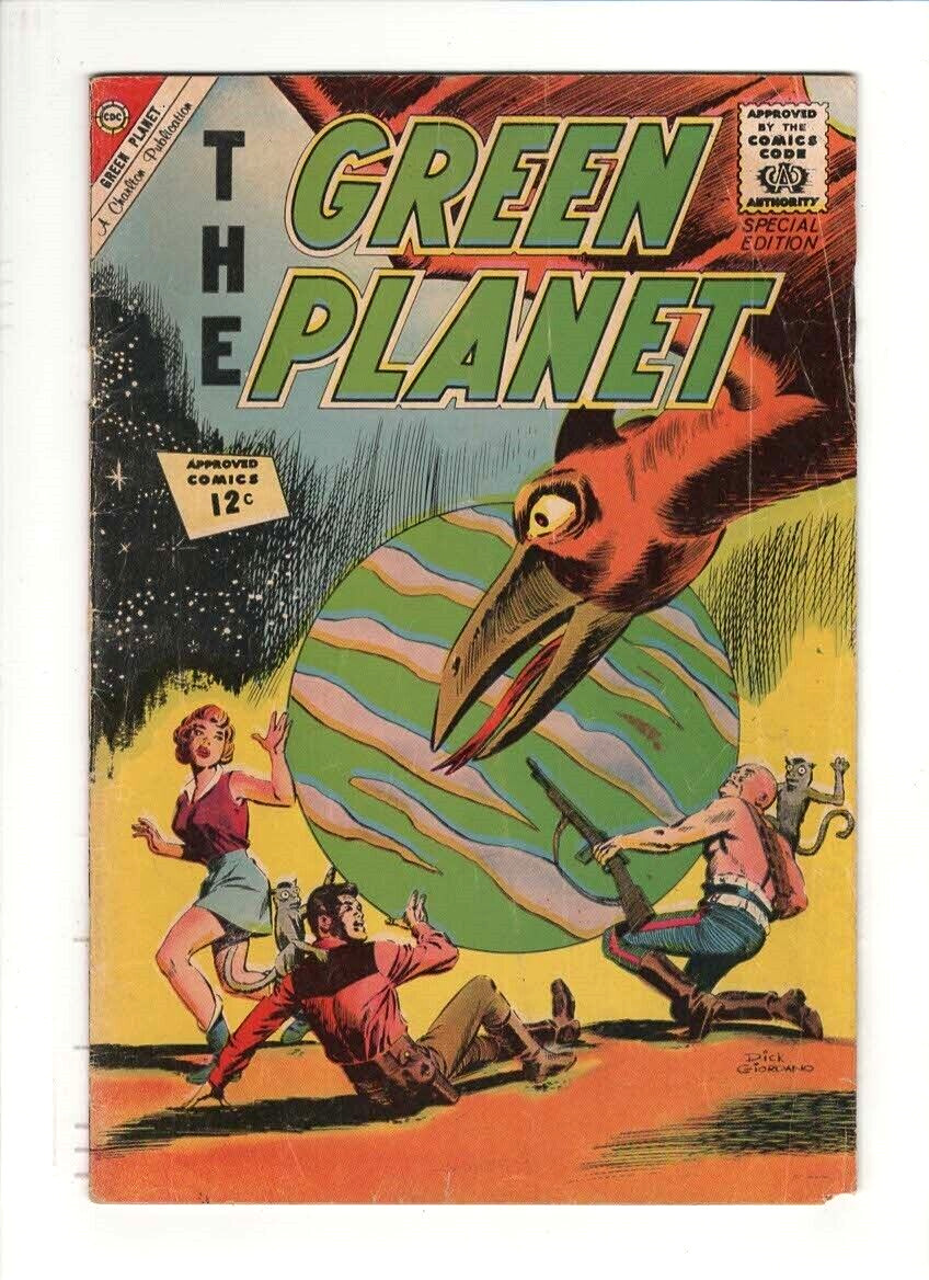 THE GREEN PLANET VG+, Dick Giordano cover, Vince Colletta art, Charlton 1962
