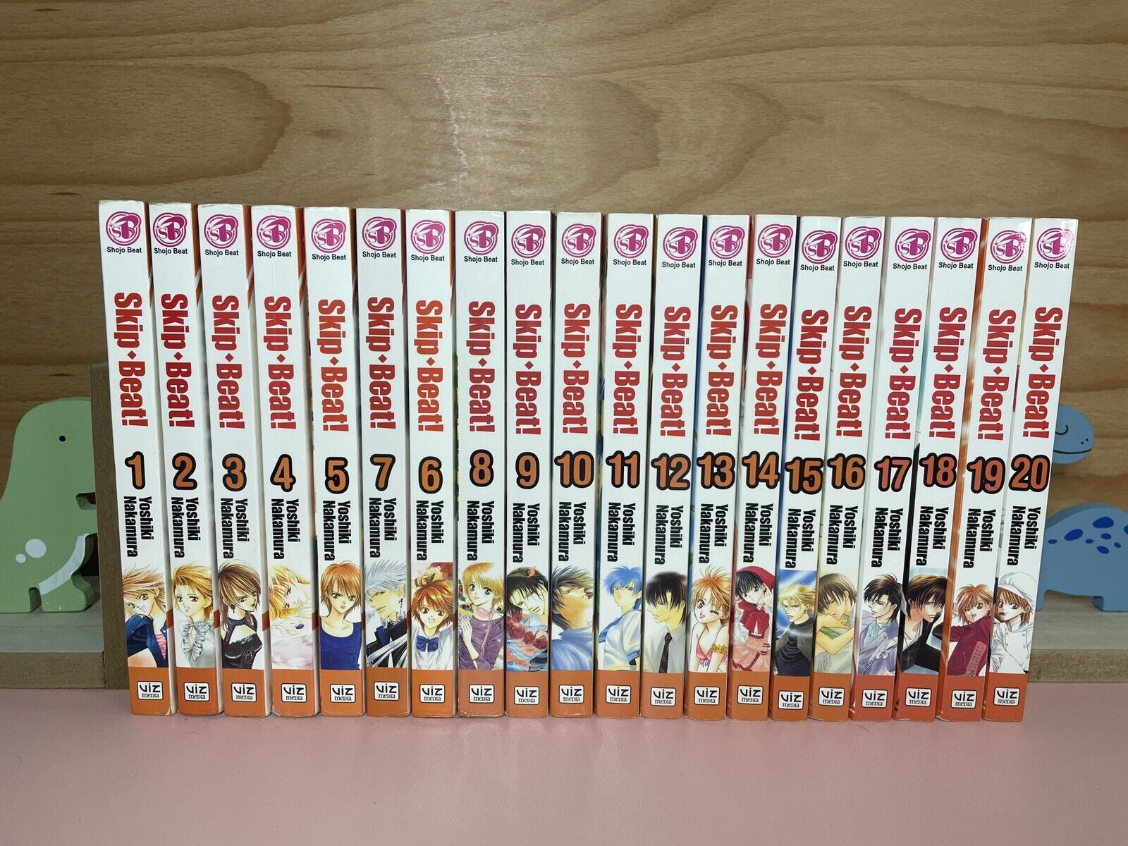 Skip Beat By Yoshiki Nakamura - Shojo Beat English Manga Lot Volumes 1 - 20