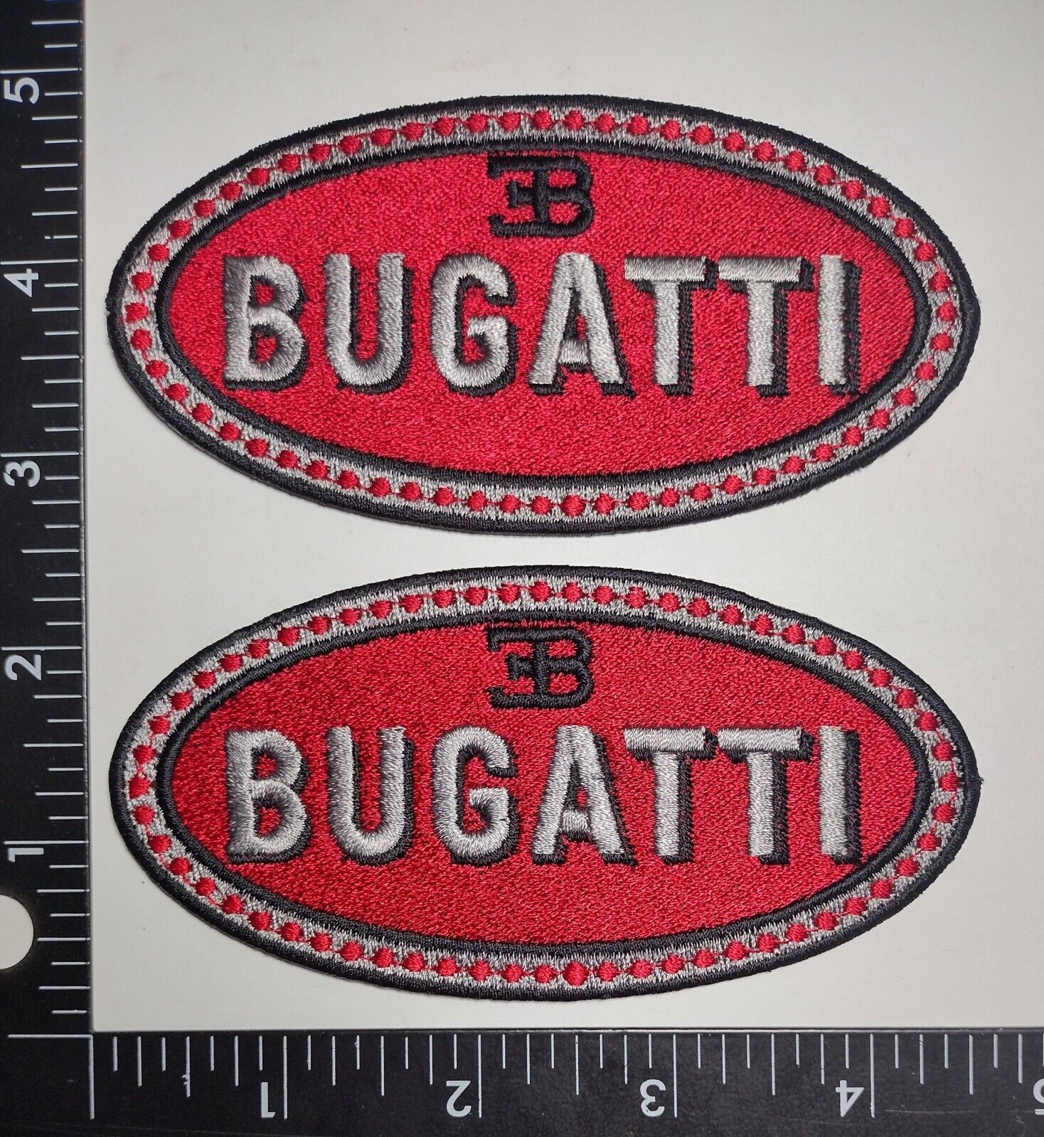 BUGATTI OWNERS CLUB Racing Champion Iron/Sew High Quality Patch Fast Shipping
