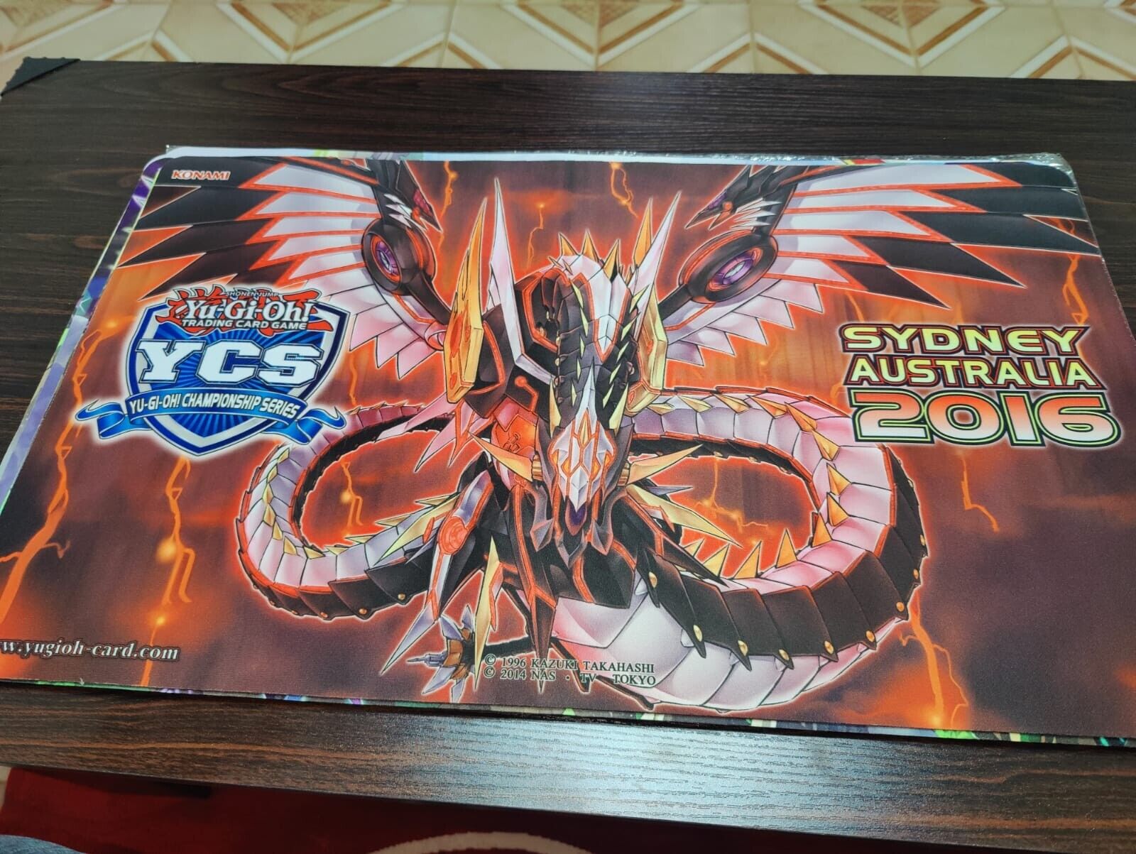 Custom Playmat Yu-Gi-Oh 2016 YCS Cyber Dragon Infinity Sydney Australia