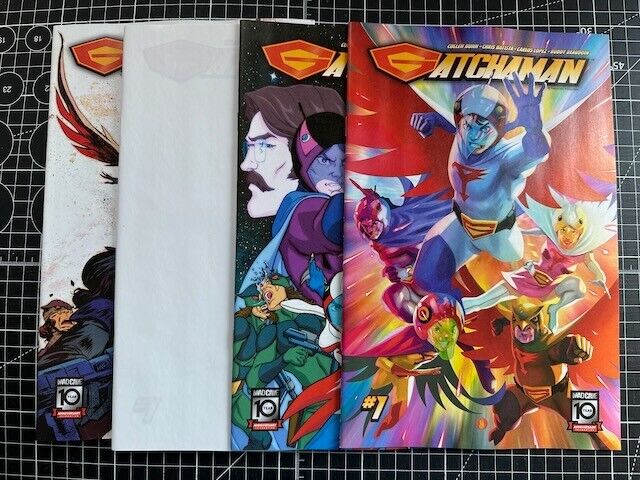 Image Gatchaman #1 Battle Of The Planets A Cover + Blank, Batista, Greene Vars