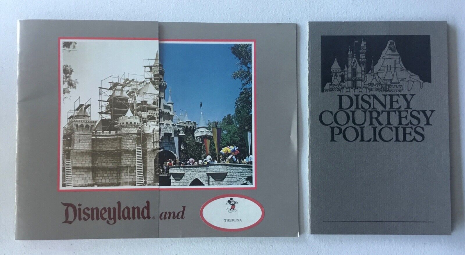 1988 Welcome to Disneyland New Cast Member Orientation Guide & Courtesy Policies