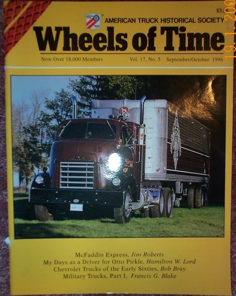 GRAHAM BROTHERS Trucks, Military truck - McFaddin Express - 1996 Wheels of Time