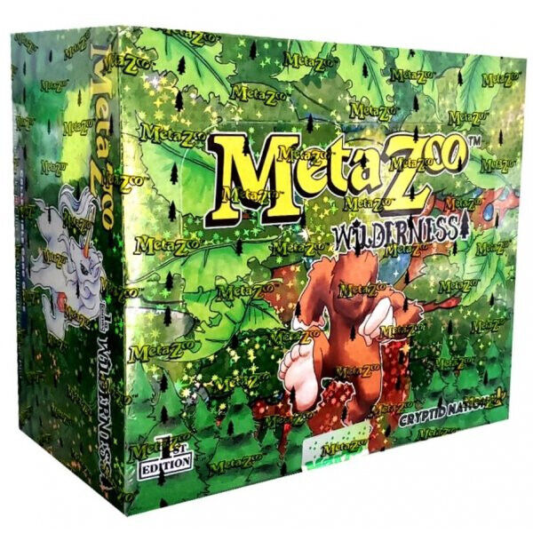 MetaZoo TCG Wilderness 1st Edition Booster Display - STOCK - Sealed English