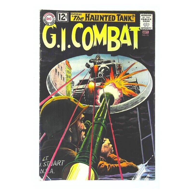 G.I. Combat #95 1957 series DC comics Fine minus / Free USA Shipping [y*