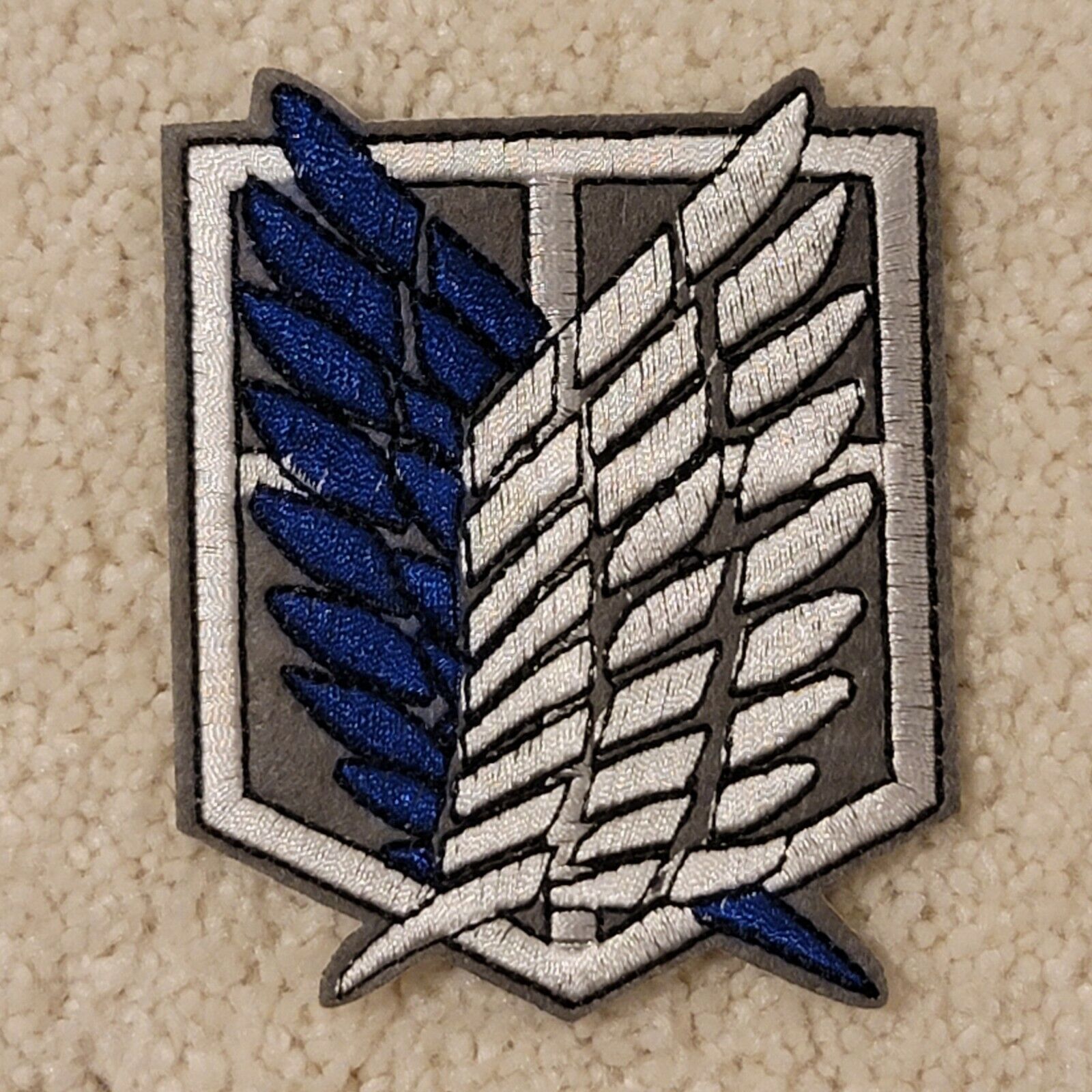 Attack On Titan Scout Regiment Iron-On Cloth PATCH Cosplay Survey Corps USSeller