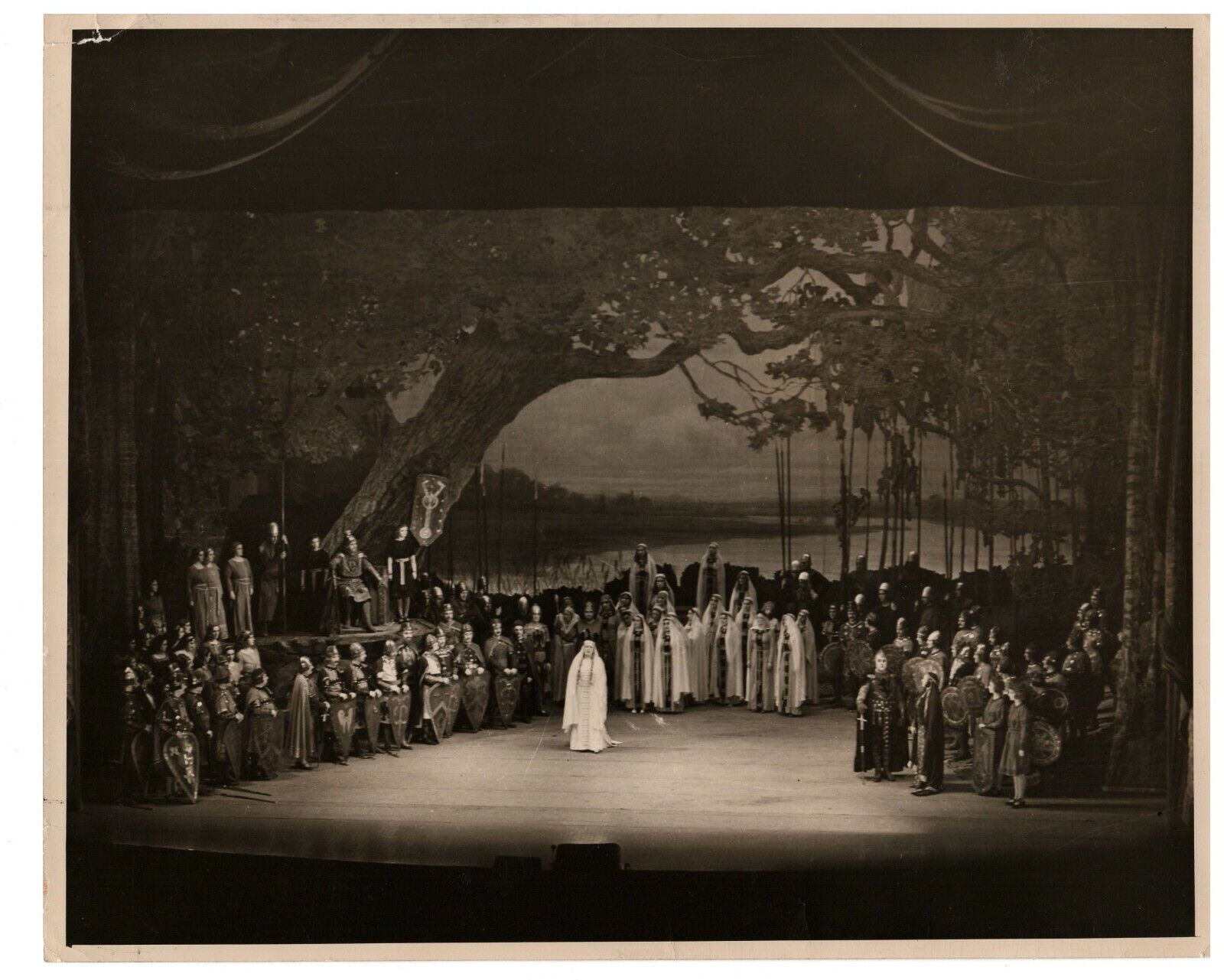 Lohengrin Act 1 Opera Photo Vintage