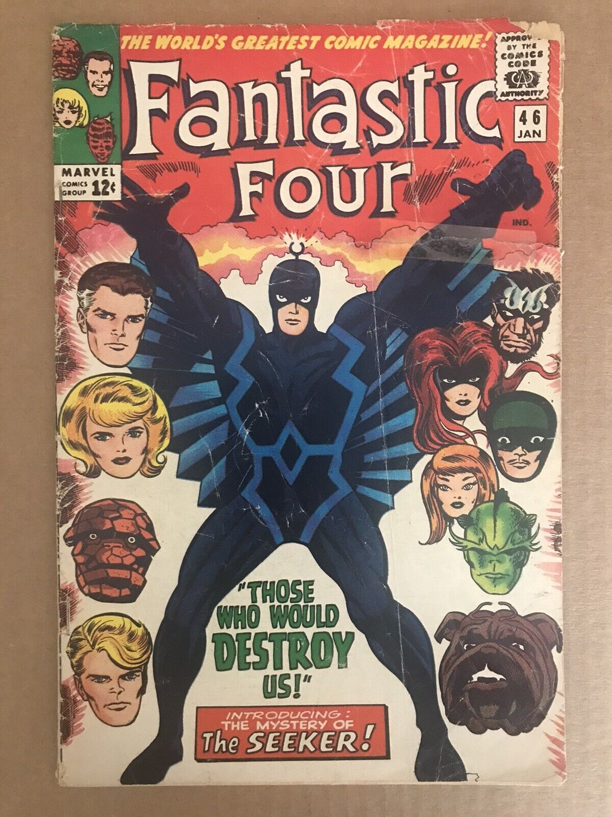 Fantastic Four #46 1966 First Printing Marvel Comic Book