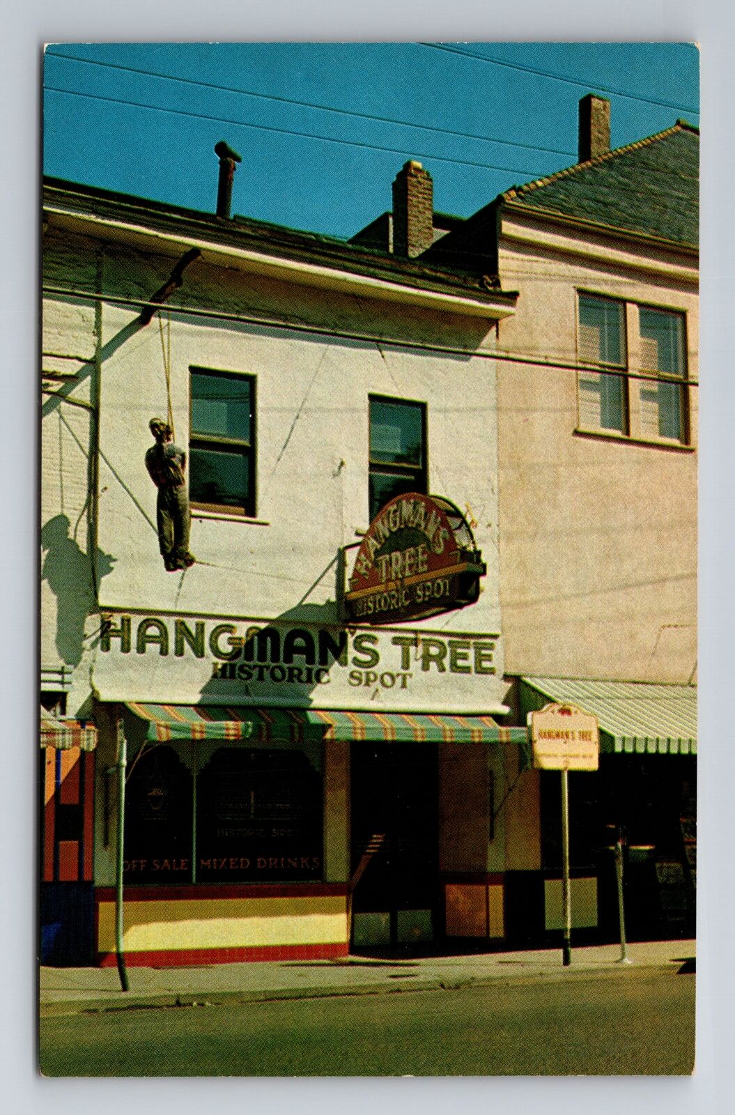 Placerville CA-California, Hangman\'s Tree, Antique, Vintage Souvenir Postcard