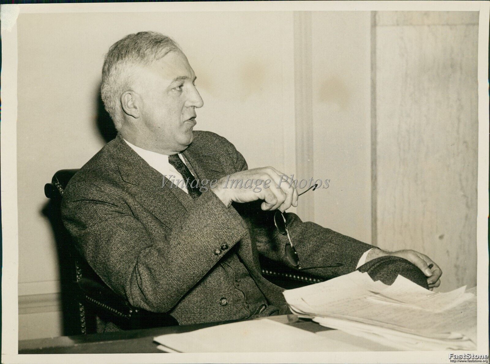 1939 C.E Childe Omaha Ne Testifies Before Senate Committee Politics Photo 6X8