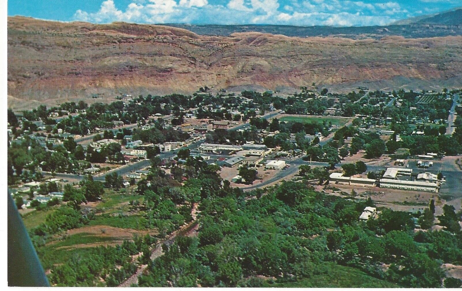 Moab Utah, Center of Utah's Uranium Industry, c. 1950's Vintage Unused Postcard