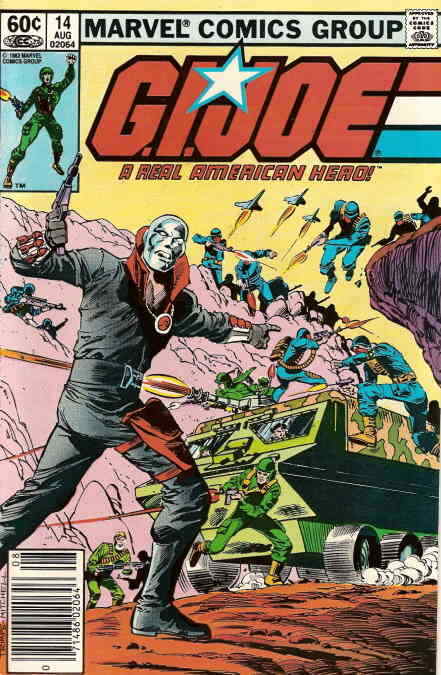 G.I. Joe, A Real American Hero #14 (Newsstand) FN; Marvel | 1st print - we combi